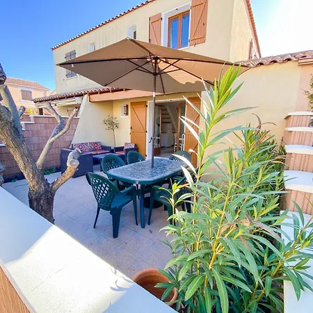 Dydy Haven - Maison De Vacances A Vias Plage, Piscine, Mer Et Climatisation Exterior photo